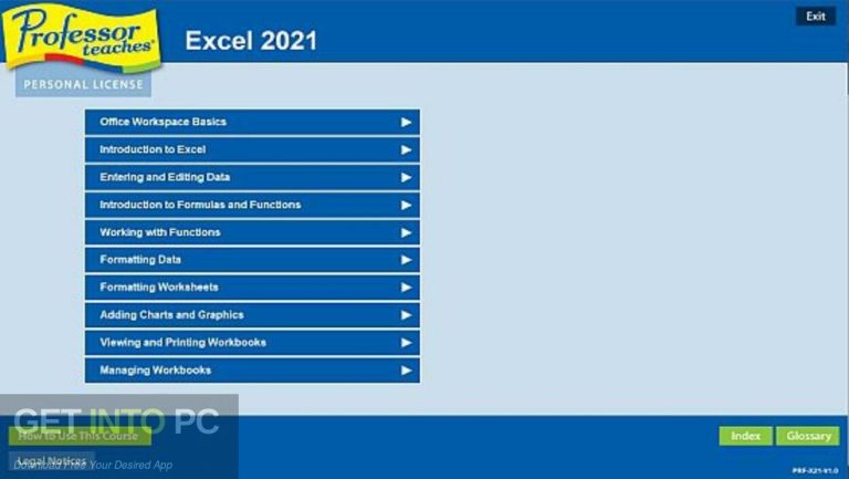 Professor-Teaches-Excel-2021-Latest-Version-Free-Download-GetintoPC